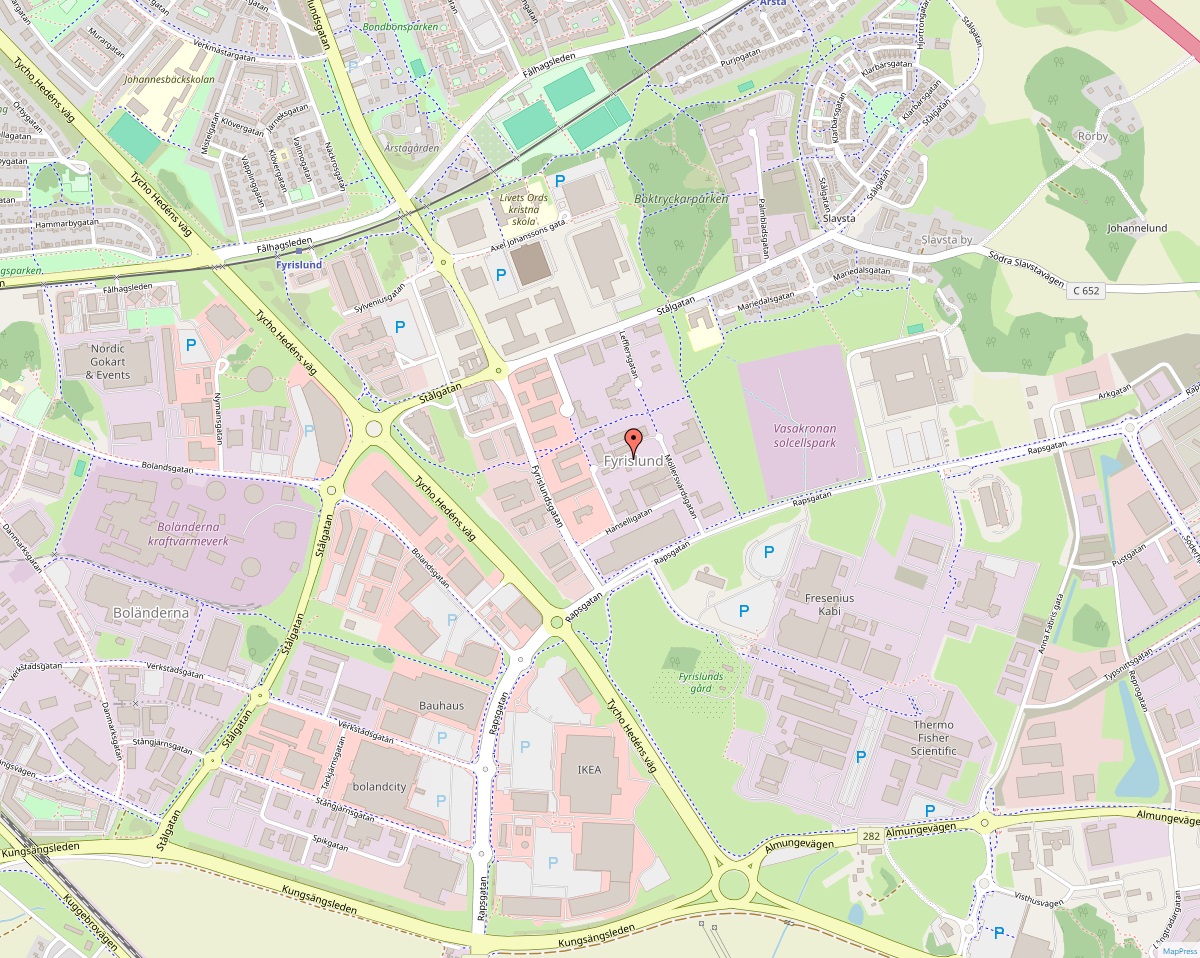 Fyrislund Karta