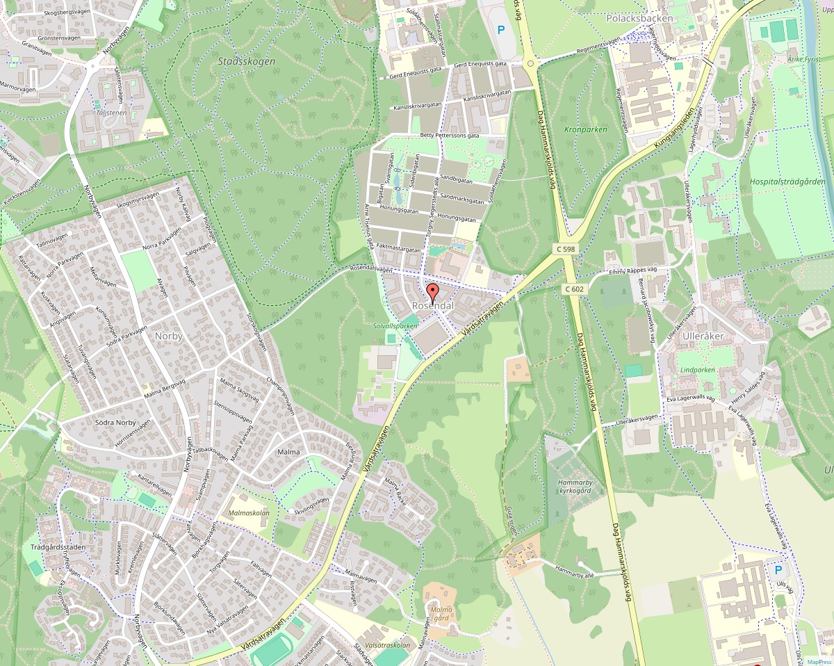Rosendal Karta